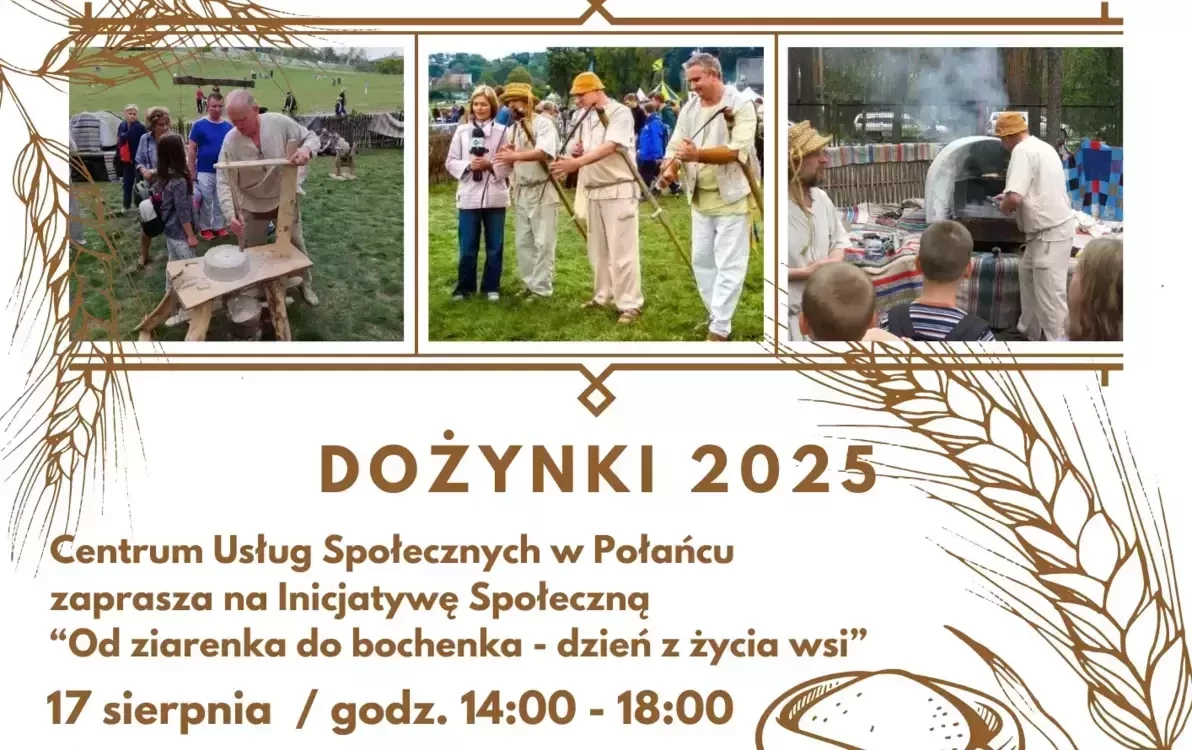 Zdjęcie do Inicjatywa Społeczna podczas dożynek - zaproszenie