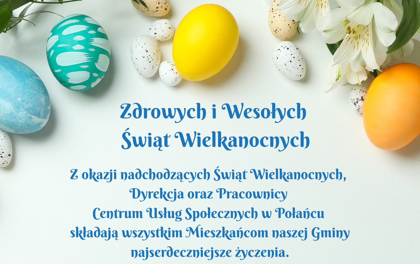 Zdjęcie do Zdrowych i Wesołych Świąt Wielkanocnych